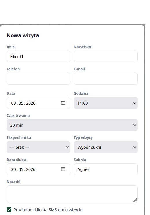 Nowa wizyta